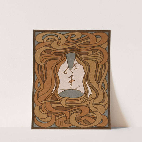 The kiss by Peter Behrens