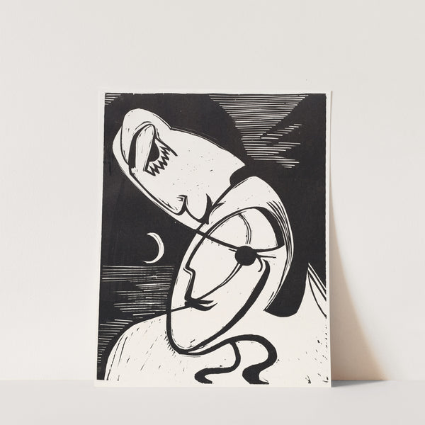 The Kiss (1930) by Ernst Ludwig Kirchner