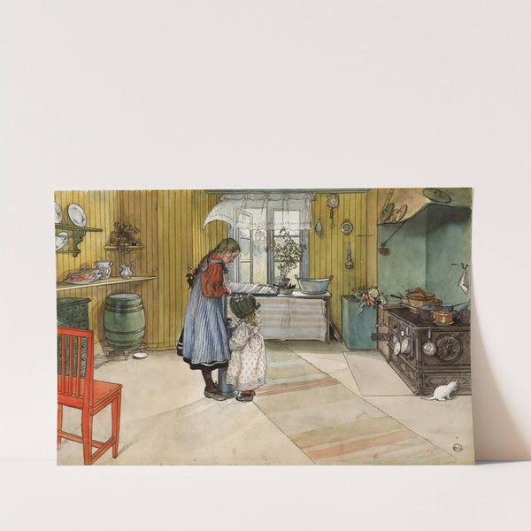 The Kitchen by Carl Larsson