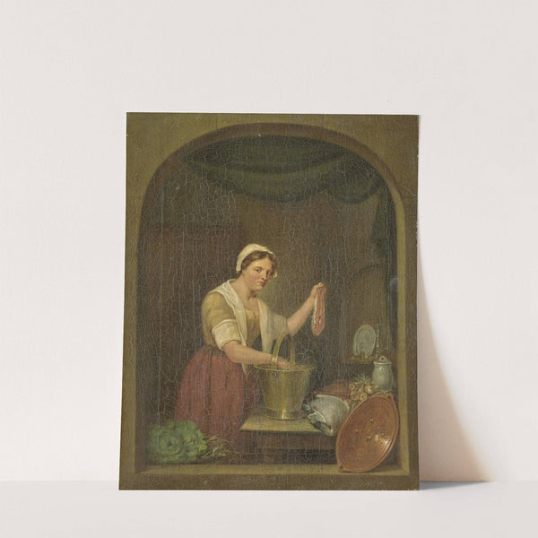 The Kitchen Maid by Jan de Ruyter