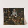The Kitchen Maid by Circle of Lucas van Valckenborch