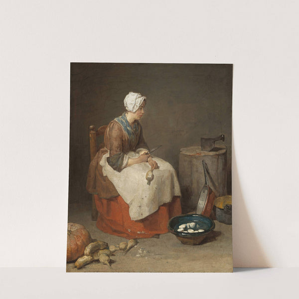 The Kitchen Maid (1738) by Jean Siméon Chardin