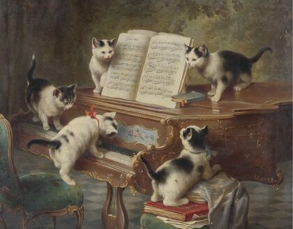 The Kittens’ Recital (1908)