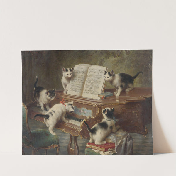 The Kittens’ Recital (1908) by Carl Reichert