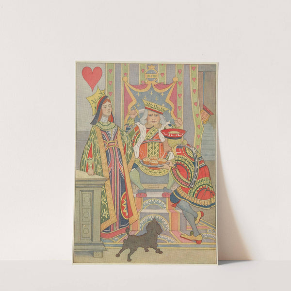 The knave of hearts, brought back the tarts, and vowed he’d steal no more. (1919) by Elmer Boyd Smith