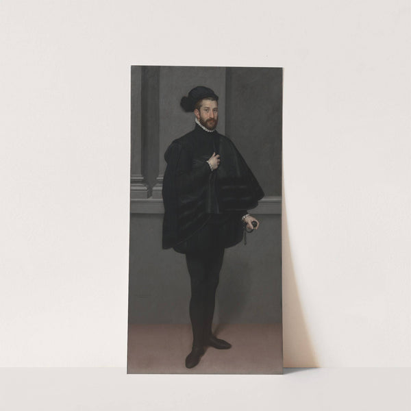 The Knight in Black by Giovanni Battista Moroni