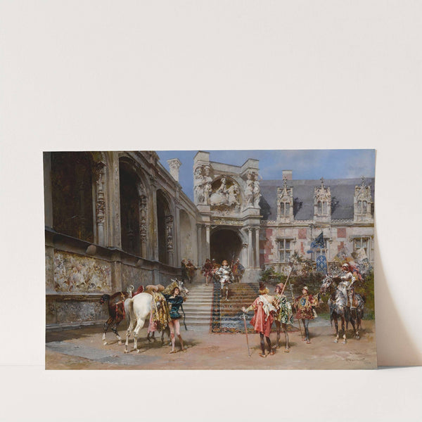 The knight of the lily by Ludovico Marchetti