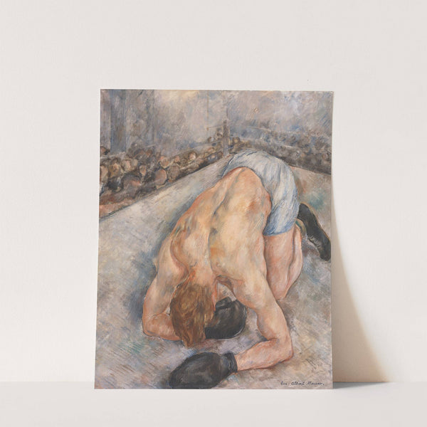 The Knock-Out by Luc-Albert Moreau