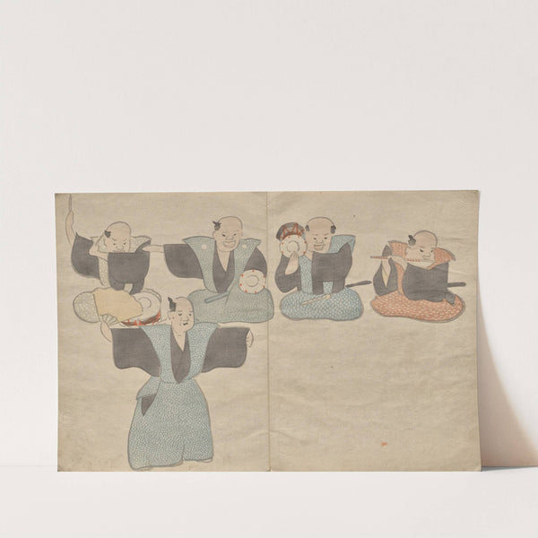 The Kōrin Picture Book Pl.01 (1800s) by Hōchū Nakamura