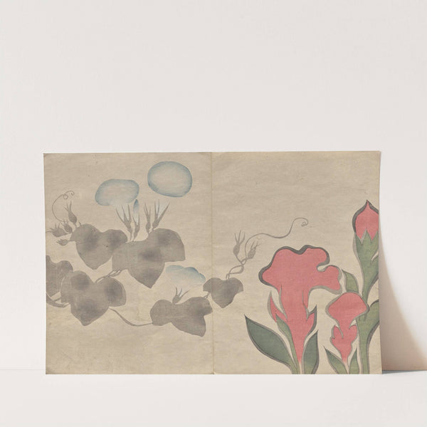 The Kōrin Picture Book Pl.02 (1800s) by Hōchū Nakamura