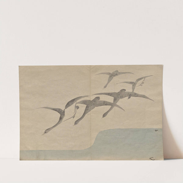 The Kōrin Picture Book Pl.09 (1800s) by Hōchū Nakamura
