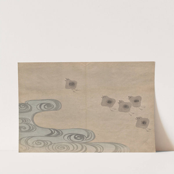 The Kōrin Picture Book Pl.11 (1800s) by Hōchū Nakamura