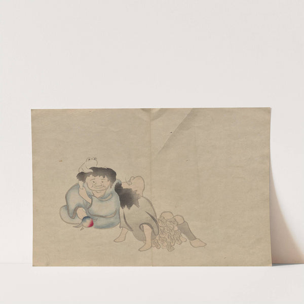 The Kōrin Picture Book Pl.21 (1800s) by Hōchū Nakamura