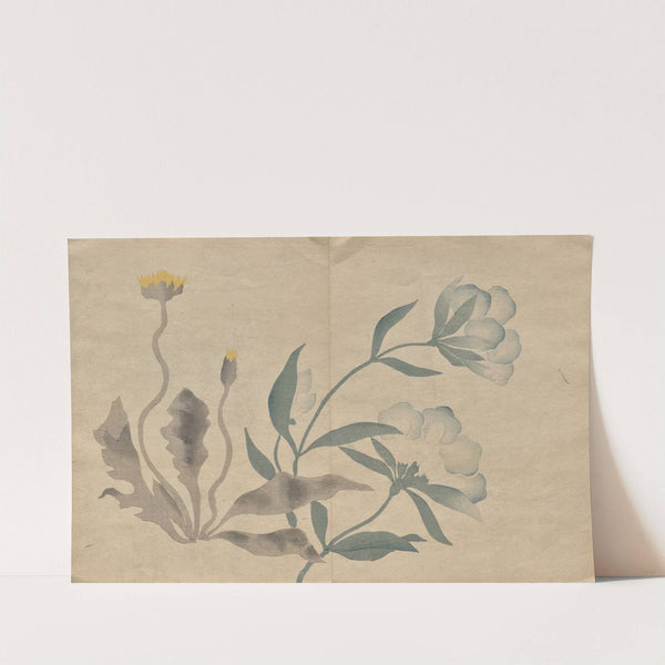 The Kōrin Picture Book Pl.22 (1800s) by Hōchū Nakamura