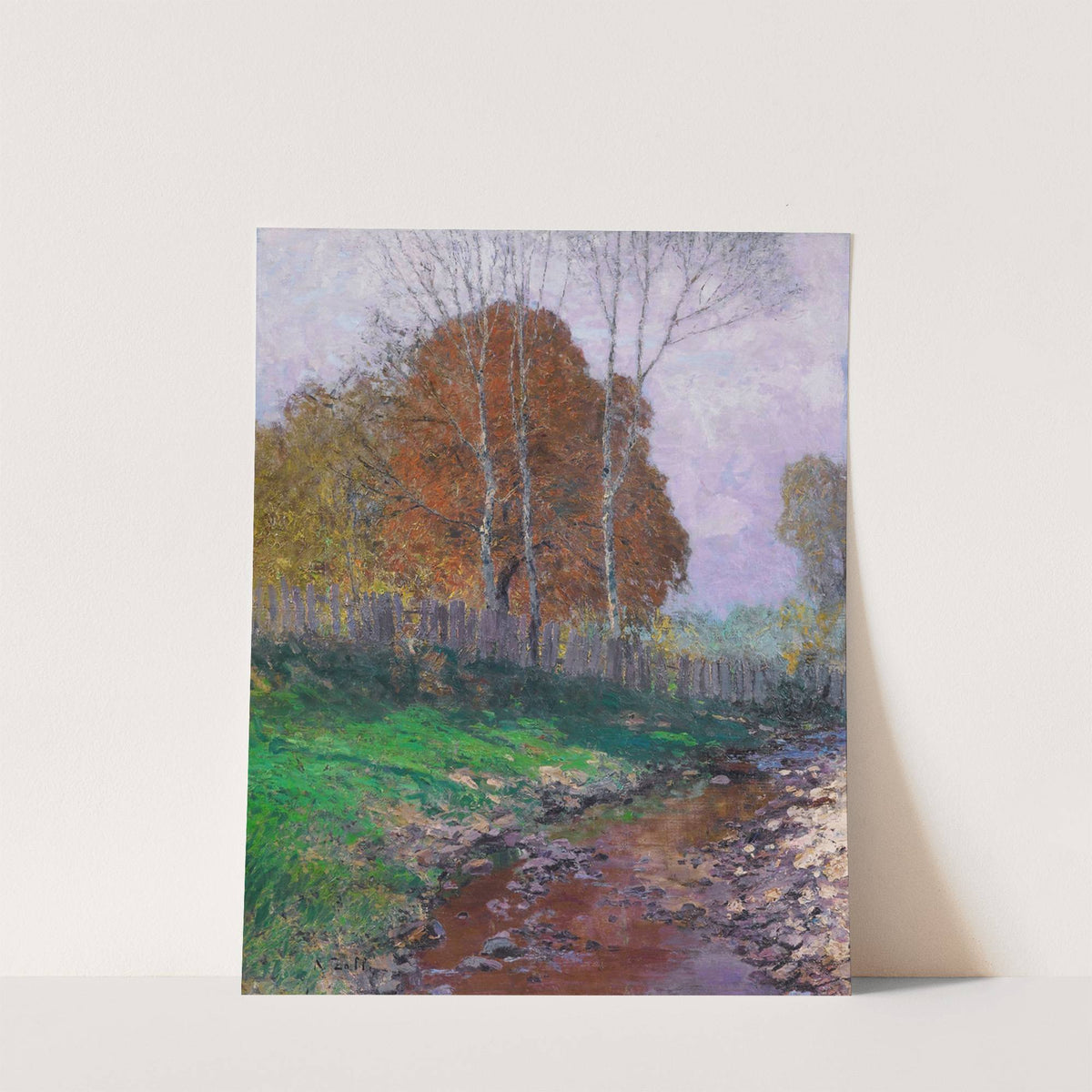 The Krems Valley, Autumn by Alfred Zoff