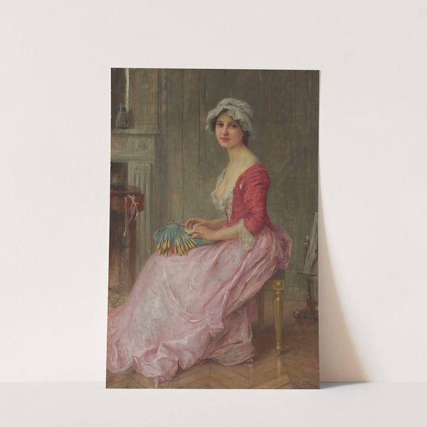 The Lace Maker by Charles Amable Lenoir