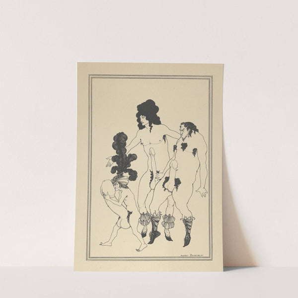 The Lacedemonian Ambassadors, for ‘The Lysistrata of Aristophanes’ (ca. 1926) by Aubrey Vincent Beardsley