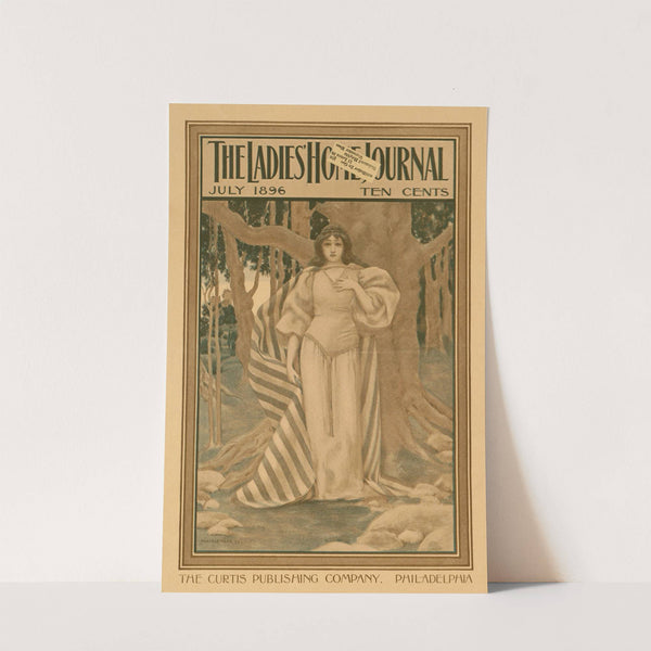 The ladies home journal, July 1896 (1896) by Maxfield Parrish