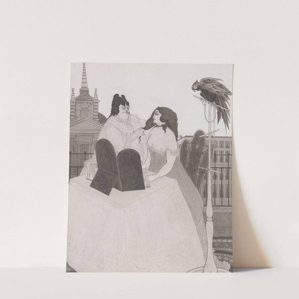 The Lady at the Dressing Table (ca. 1897) by Aubrey Vincent Beardsley