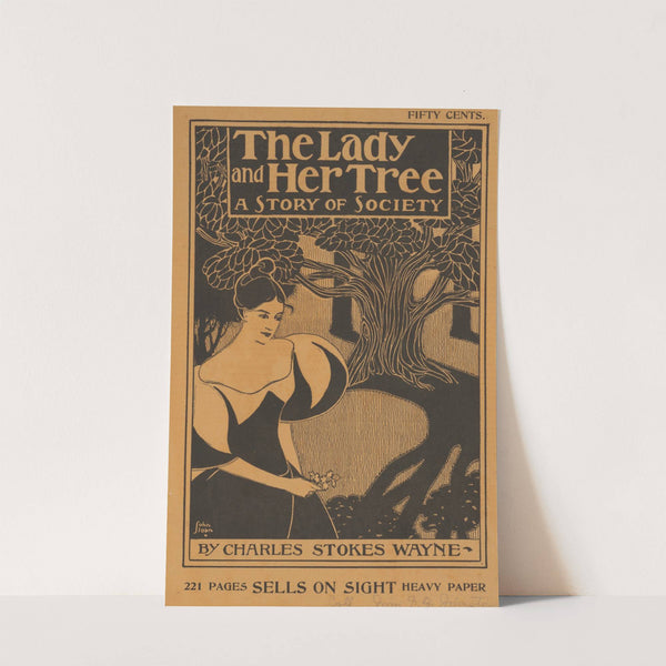 The Lady & Her Tree by Charles Stokes Wayne by John Sloan