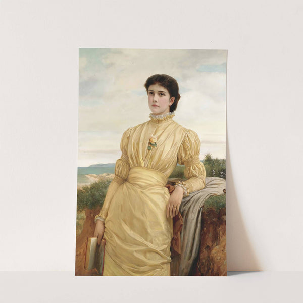 The Lady In The Yellow Dress by Charles Edward Perugini