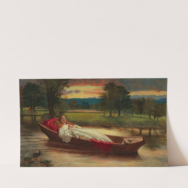 The Lady Of Shallot by David Wilkie Wynfield