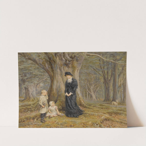 The lady of the manor by Helen Allingham