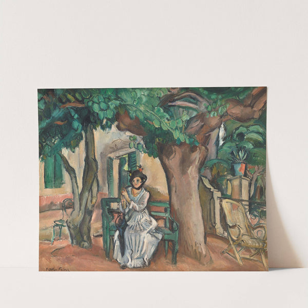 The Lady on the Terrace (1914) by Emile Othon Friesz