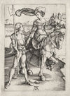 The Lady Riding and the Landsknecht (c. 1497)