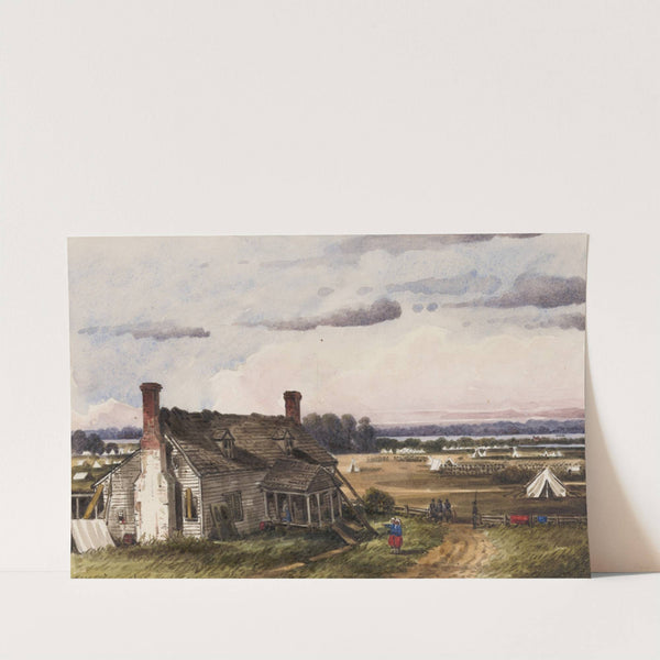 The LaFayette House near Yorktown, Va. by William McIlvaine