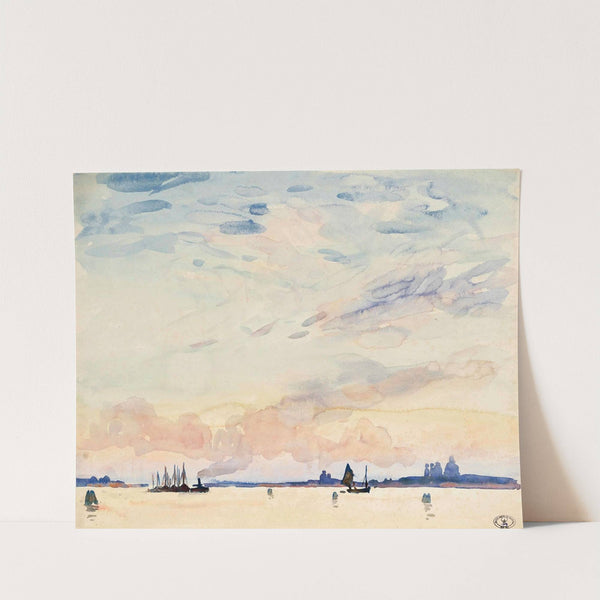 The lagoon, Venice by Wilfrid Gabriel de Glehn