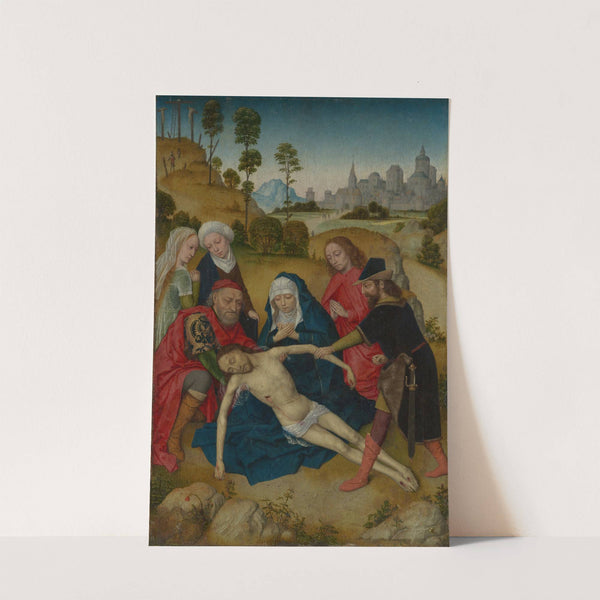 The Lamentation of Christ by Simon Marmion