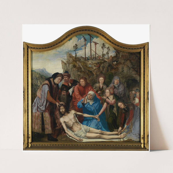 The Lamentation over the Dead Christ by Studio of Quentin Massys