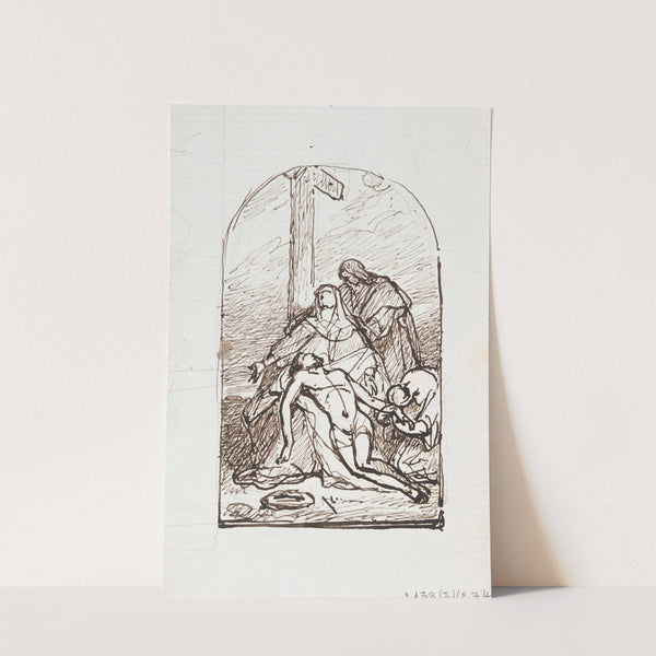 The Lamentation over the Dead Christ by Nicaise De Keyser