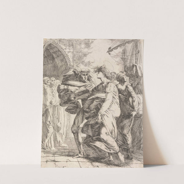 The Landing of St. Margaret in Scotland by Alexander Runciman