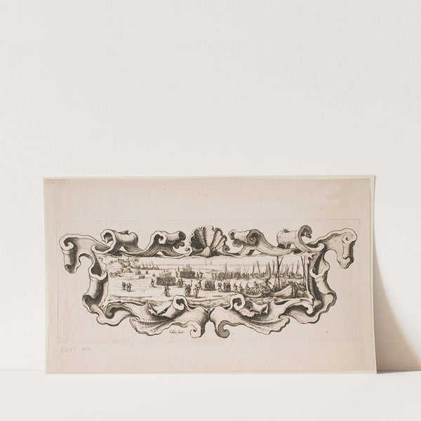 The Landing of Troops (1628) by Jacques Callot