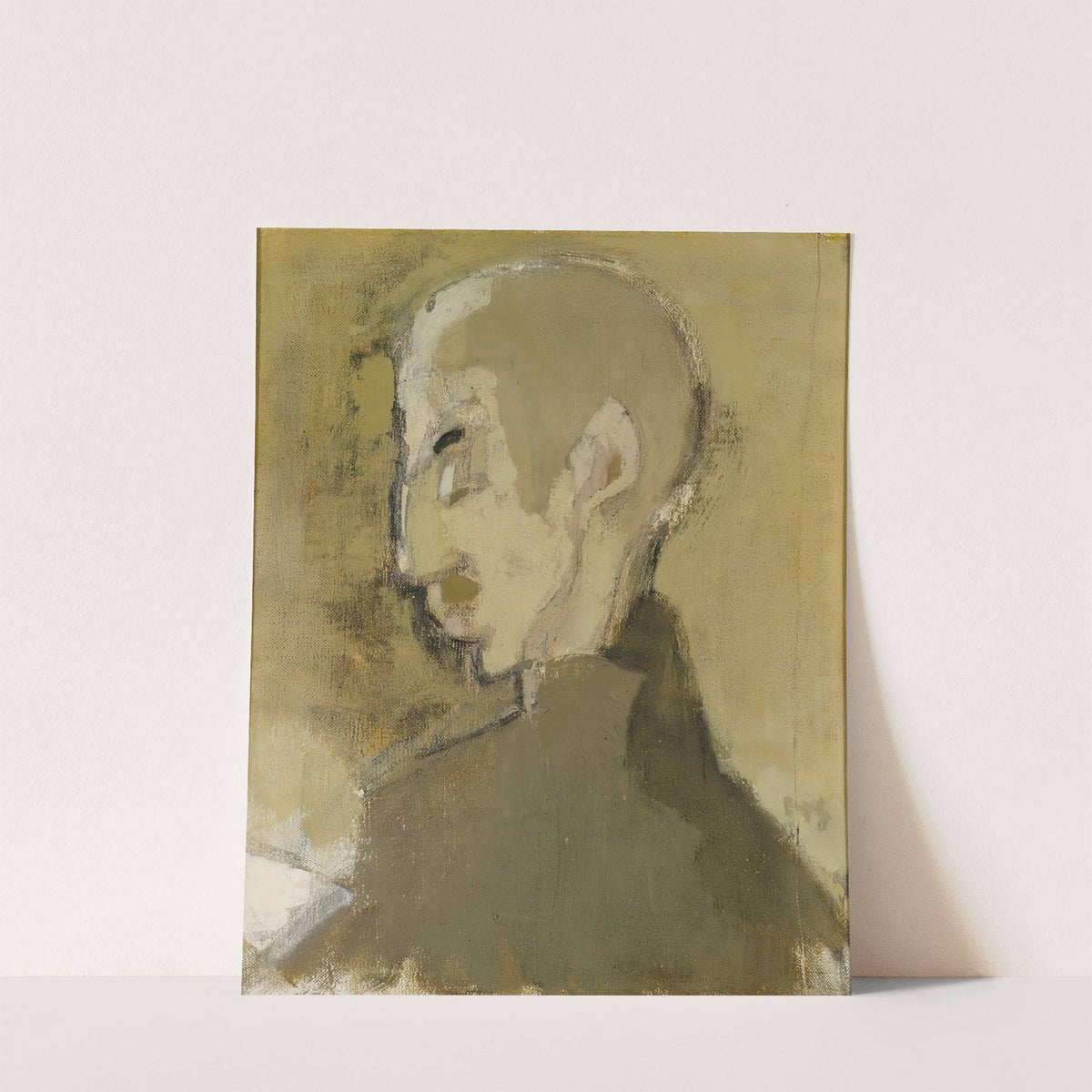 The Landlord II (Profile of a Man) (1928) by Helene Schjerfbeck