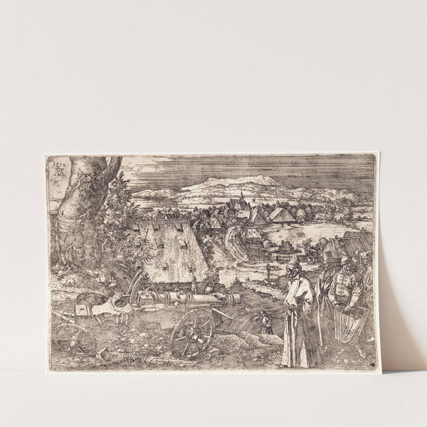 The Landscape with the Cannon (1518) by Albrecht Dürer