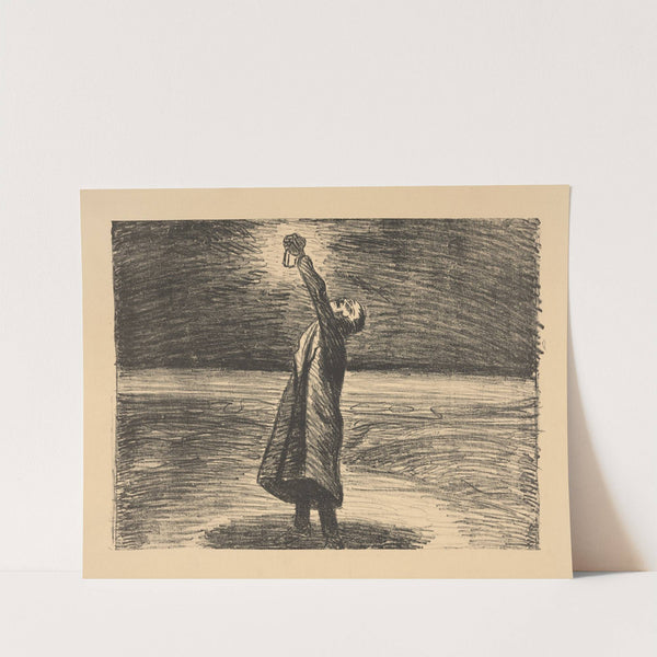 The Lantern (1919) by Ernst Barlach