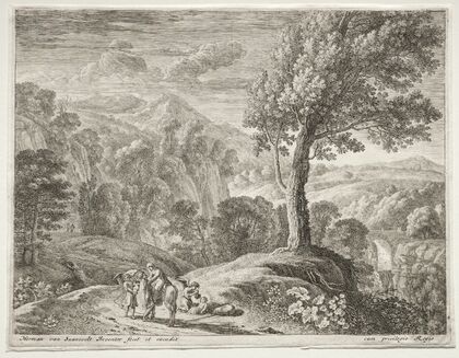 The Large Tree and the Cascade (c. 1652–54)