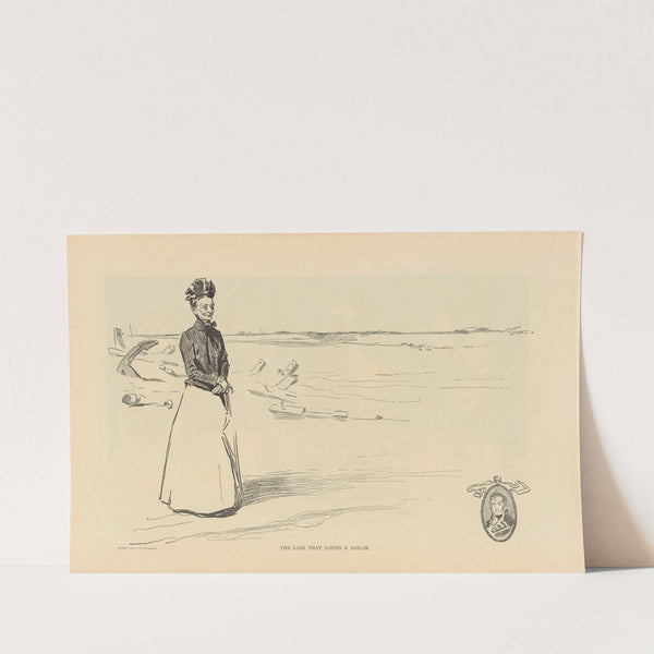 The lass that loved a sailor (1893-1900) by Charles Dana Gibson