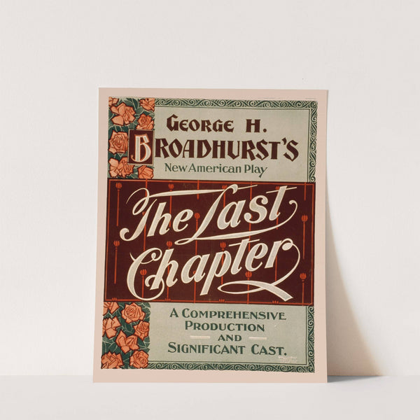 The last chapter a comprehensive production and significant cast. by U.S. Lithograph Co.