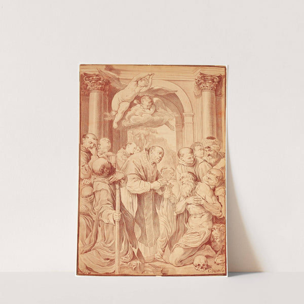 The Last Communion of Saint Jerome, after Agostino Carracci by Charles-André van Loo