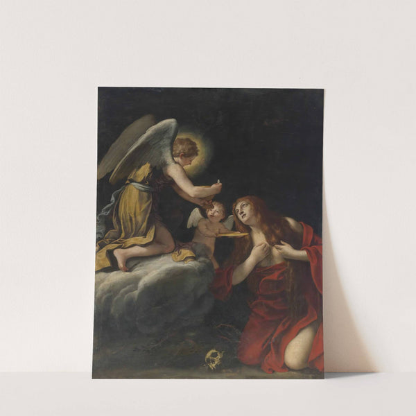 The Last Communion Of The Magdalene by Lucio Massari