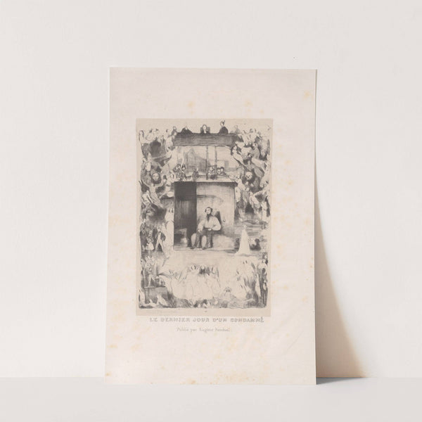 The Last Day of a Condemned Man (1833) by Celestin Nanteuil