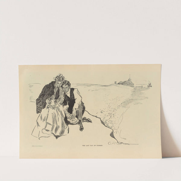 The last day of summer (1893-1900) by Charles Dana Gibson