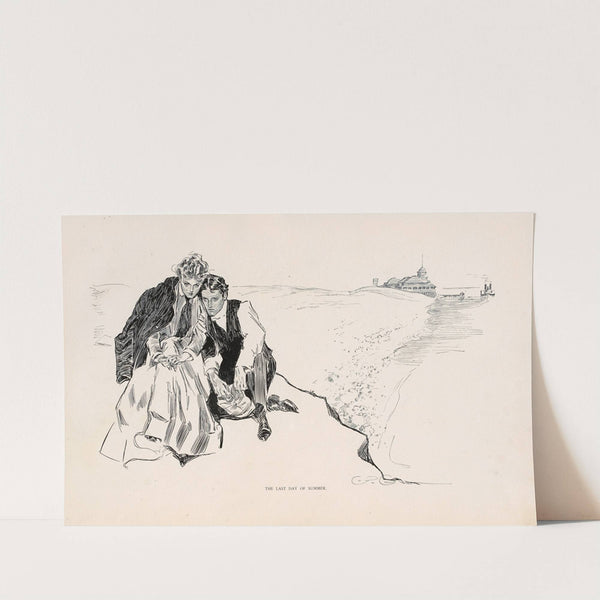 The last day of summer (1896) by Charles Dana Gibson