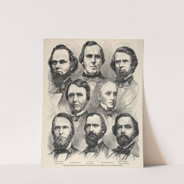 The Last Delegation from South Carolina in the Congress of the United States (1860) by Winslow Homer