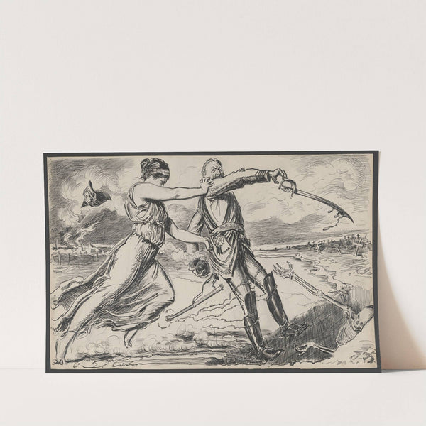 The last ditch (1917) by Charles Dana Gibson