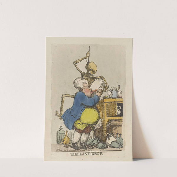 The last drop (1811) by Thomas Rowlandson
